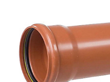 PP-kloakrør 400x3000mm SN8 - Enkeltlagsrør NPM. EN1852-1