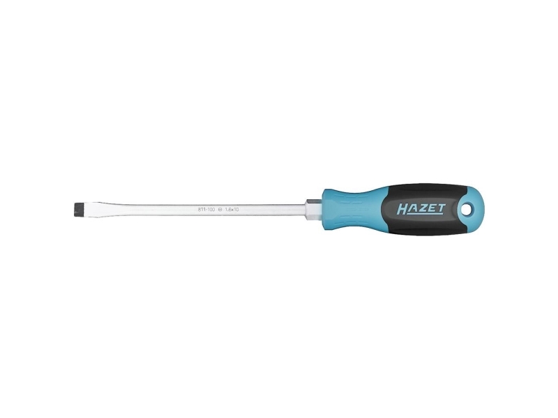 Hazet 811-100 Værksted Kærv-Skruetrækker Klinge-Bredde: 10 Mm Klinge-Længde: 175 Mm