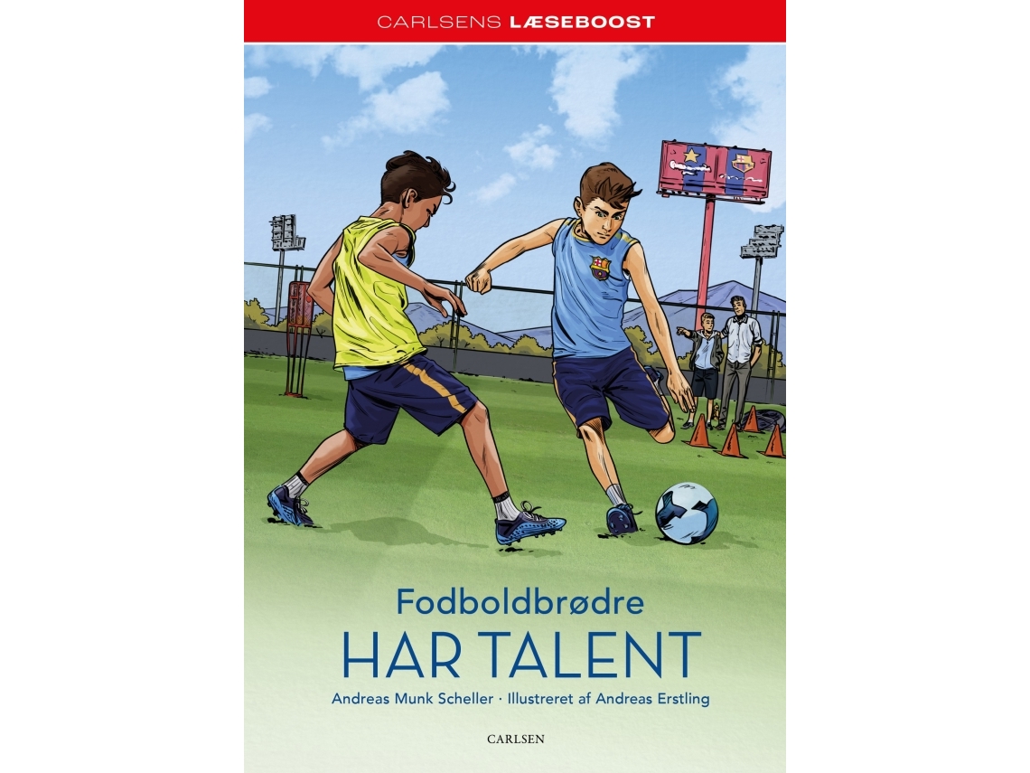 Carlsens Læseboost - Fodboldbrødre Har Talent | Andreas Munk Scheller