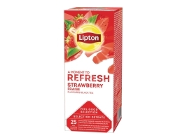 Tee Lipton Erdbeere, Packung Mit 25 Blättern