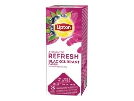 Tee Lipton Schwarze Johannisbeere, Packung Mit 25 Blättern