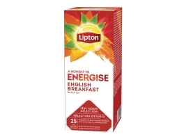 Te, Lipton English Breakfast, pakke a 25 stk