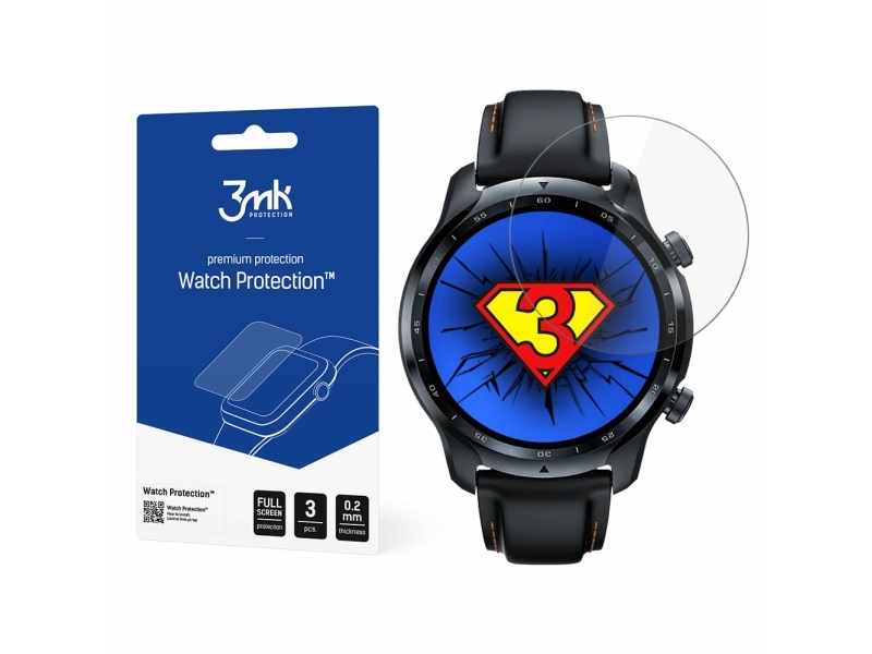 Best Accessories Szkło Hybrdydowe 3Mk Flexible Glass 3X Ticwatch Pro 3