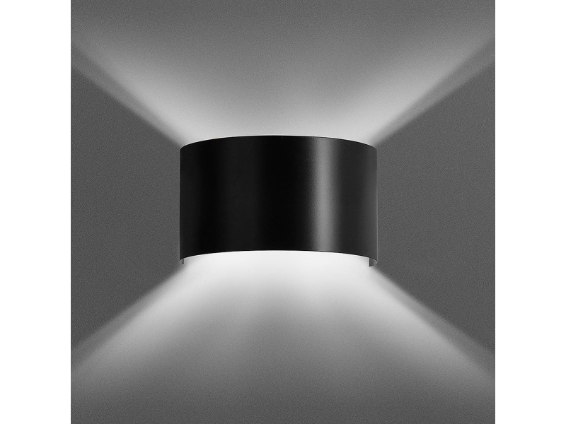 Emibig FOLD væglampe sort Emibig Lampa scienna czarna top-bund 950/2