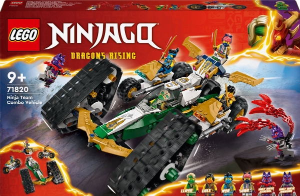 Lego Ninjago 71820 Ninja Team Kombi Fahrzeug