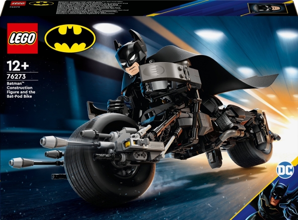 Lego Super Heroes 76273 Batman Baufigur Mit Dem Batpod