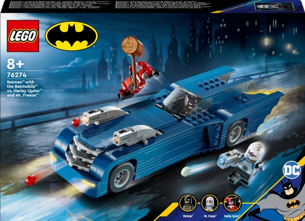 Lego Super Heroes 76274 Batman Im Batmobil Vs. Harley Quinn Und Mr. Freeze