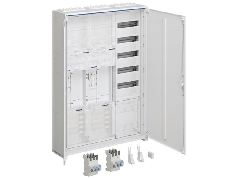Hager Komplettschrank Zb33seq25en Univ. Z 2Zp H 1100Mm 3F. (Zb33seq25en)