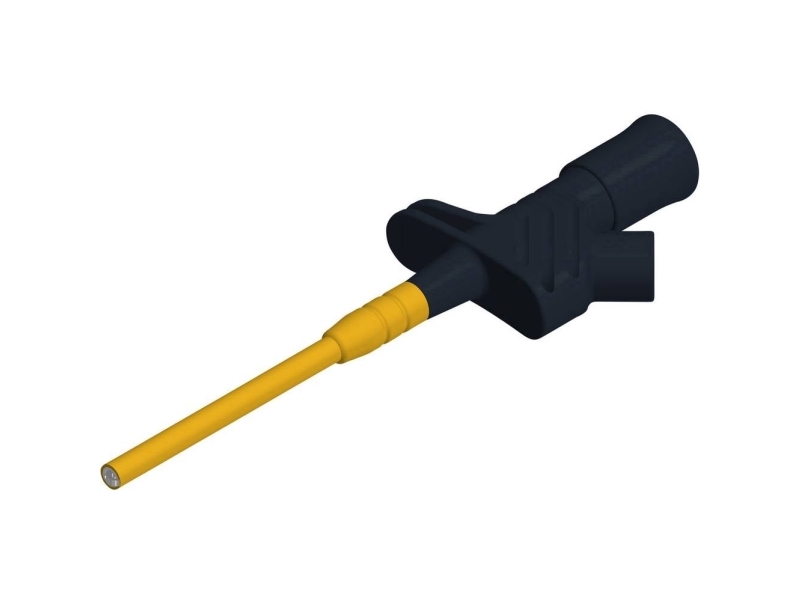 SKS Hirschmann KLEPS 2900 sw Probe Tilslutning 4 mm CAT III Sort | EL Artiklar - Andra EL - krokodilnäbb | GameStuff