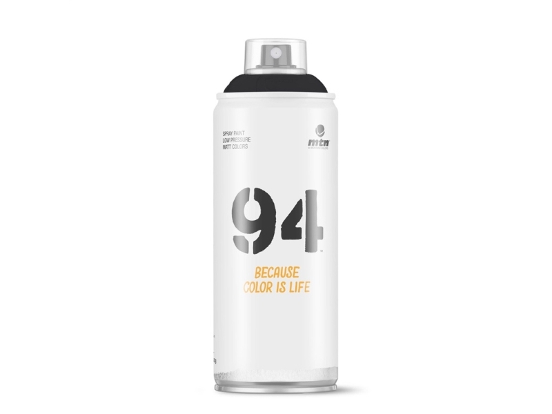 Montana aerosolspray vattenbaserad, mörkgrå, 0,4 l | Färg & Tillbehör - Färg inomhus - Trä & metallfärg | GameStuff