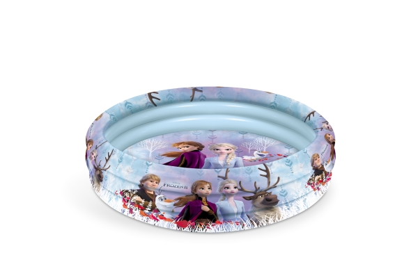 MONDO 16527, Oppustelig pool, Rund, Frozen 2, Flerfarvet