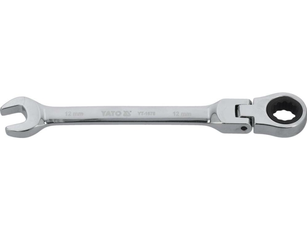 Yato Steckschlüssel Mit Ratsche 12 Mm, Mit Gelenk 1678