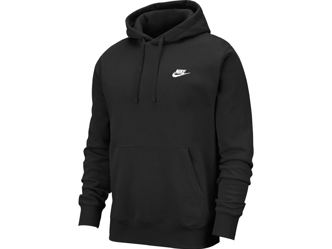 Nike Bluza Mska Nsw Club Hoodie Czarna R. M Bv2654 010