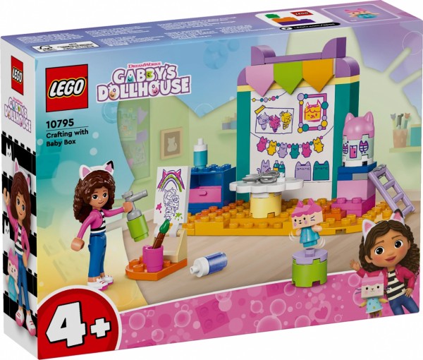 Lego Gabby's Dollhouse 10795 Bastelspaß Mit Baby Box