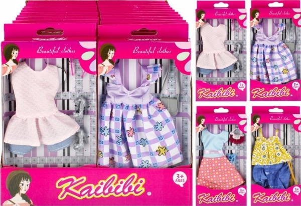 Dress for doll 560253 mix price per 1 piece