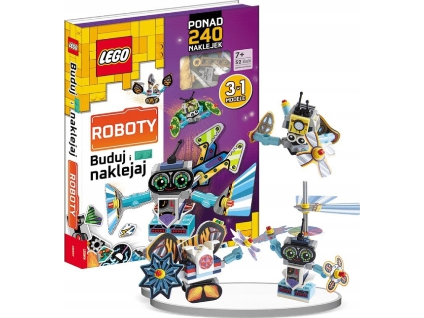 Lego Lego Bøgerne Byg Og Klister: Robotter