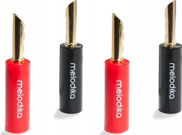 Melodika Melodika Mdbfa4 Bananenstecker Bfa / Camcon - 4 Stück