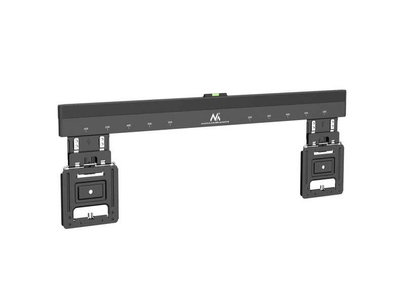 „Maclean Mc-481 Ultra Flat Slim“ Televizoriaus Sieninis Laikiklis, Skirtas 37–80 Colių Plokščiam, Lenktam Televizoriui, Iki 75 Kg, Maks. Vesa 600X400
