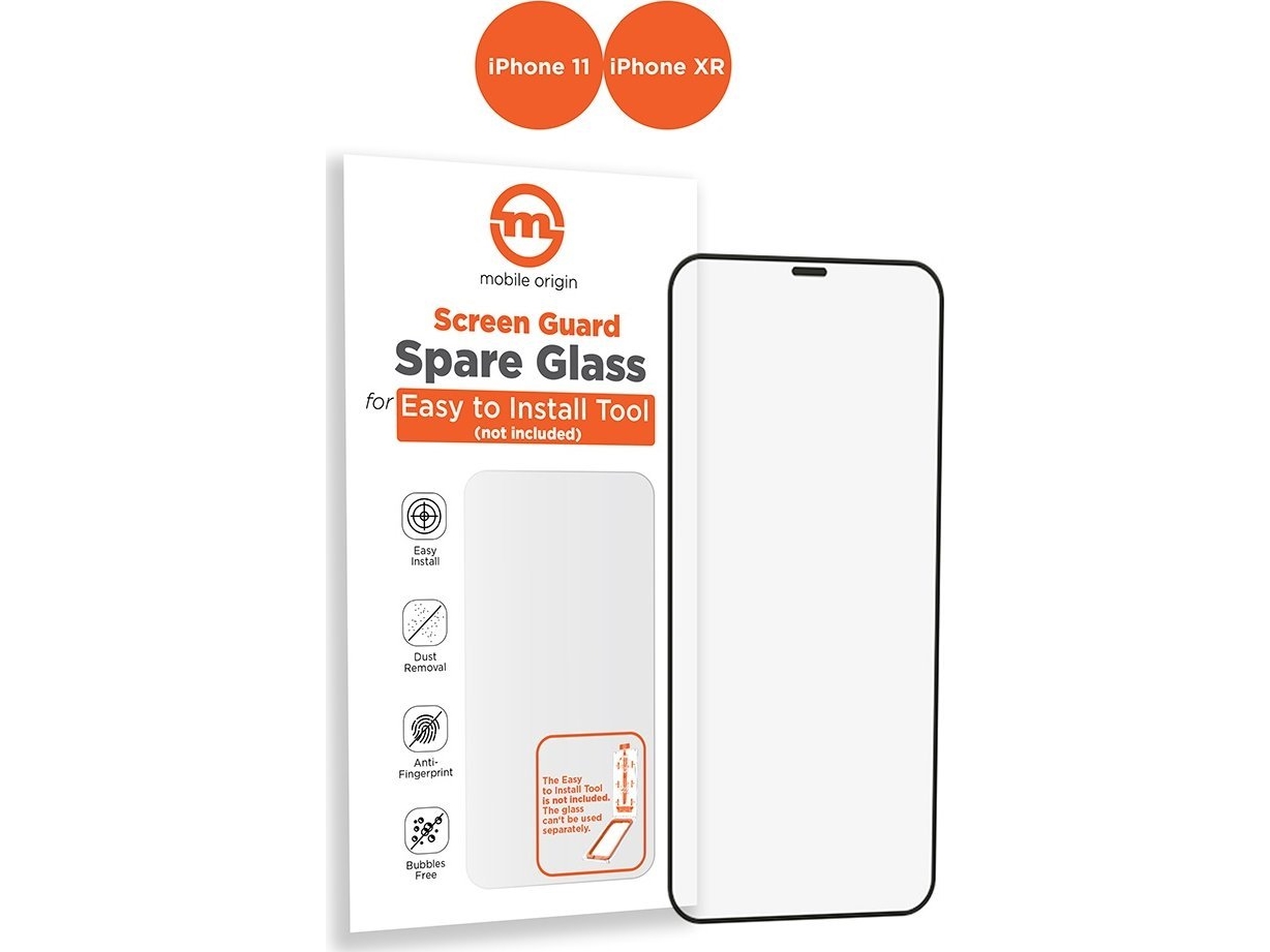 Mobile Origin Orange Screen Guard Spare Glass iPhone 11/XR