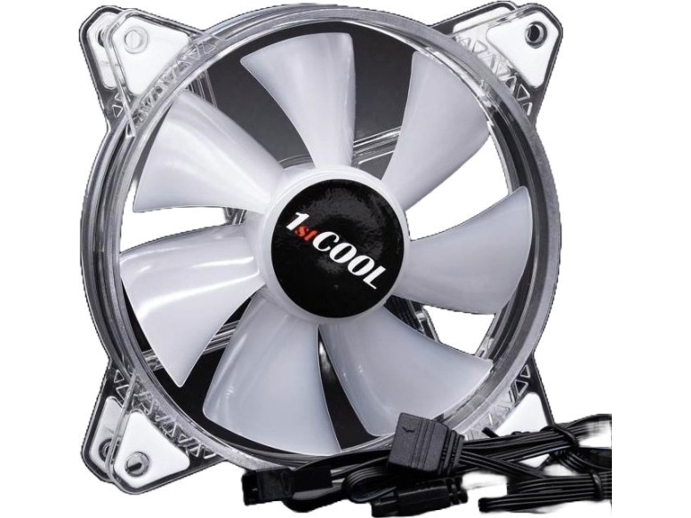 1Stcool Aura Evo-Blæser, 120 Mm, Argb (F12-Aura-Evo-Cr)