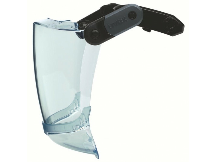 Uvex 9916003, Visir, Sort, Plast, Polykarbonat (Pc)