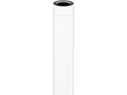 SpiroFlex 80/125 white double-walled pipe - 1 m white double-walled pipe 1 m