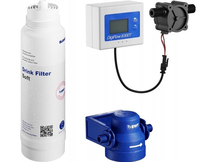 Blanco  do baterii z filtreringsfunktion Soft L m. filterindsats