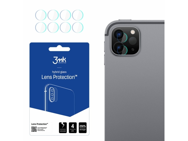 3Mk 3Mk Lens Protect Apple Ipad Pro 12.9 5. Gen. Kamera Objektiv Schutzfolie 4St