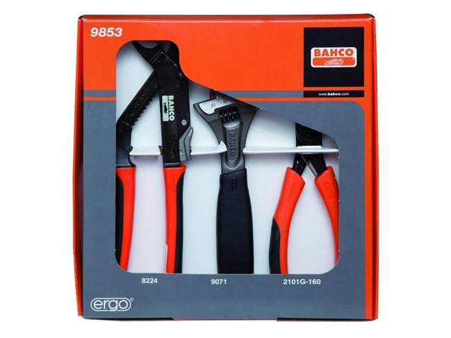 Bahco Set:9071, 8224, 2191G-160