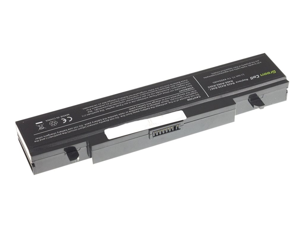 Green Cell Batteri För Barbar Dator Likvardigt Med: Samsung Aa Pb9nc6b Samsung Aa Pb9ns6b Litiumjon 6 Cells 4400 Mah Svart För Samsung