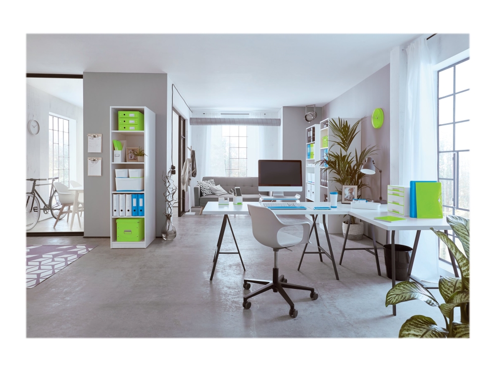 Leitz WOW CUBE - Lådskåp - 5 lådor - för A4 Maxi - grön | Möbler - Förvaringsmöbler - Hängmappssystem | GameStuff