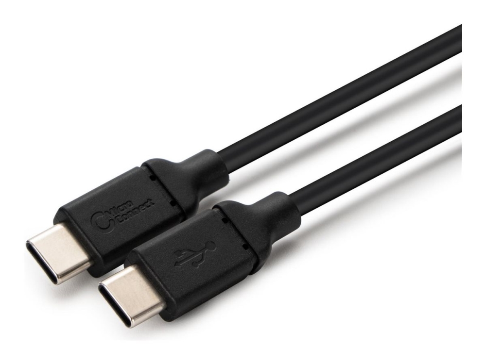 Microconnect - Usb-Kabel - 24 Pin Usb-C (Han) Til 24 Pin Usb-C (Han) - 20 V - 3 A - 1 M - Sort