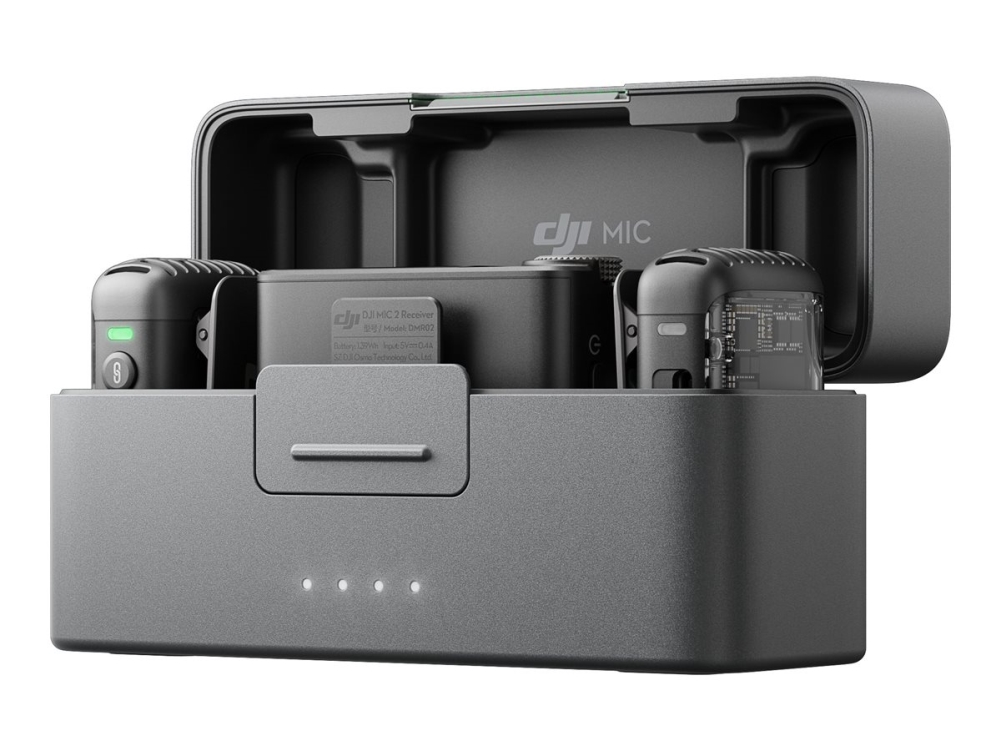 Dji Mic 2 - Trådløst Mikrofonsystem 1Tx+1Rx