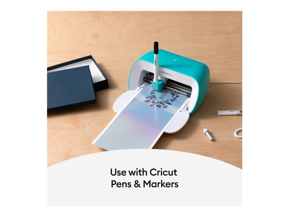 Cricut Joy Smart Label - Hobbymateriale - 14 x 33 cm - 4 ark - sølv - permanent - vinyl