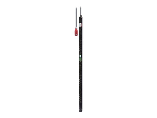 Apc Easy Rack Pdu, Schaltbarer Ausgang Mit Messfunktion, 0 He, 3-Phasig, 22Kw, 230V, 32A, (18) C13 Und (6) C19 Ausgänge, Iec60309 3P+N+Pe Eingang, Me