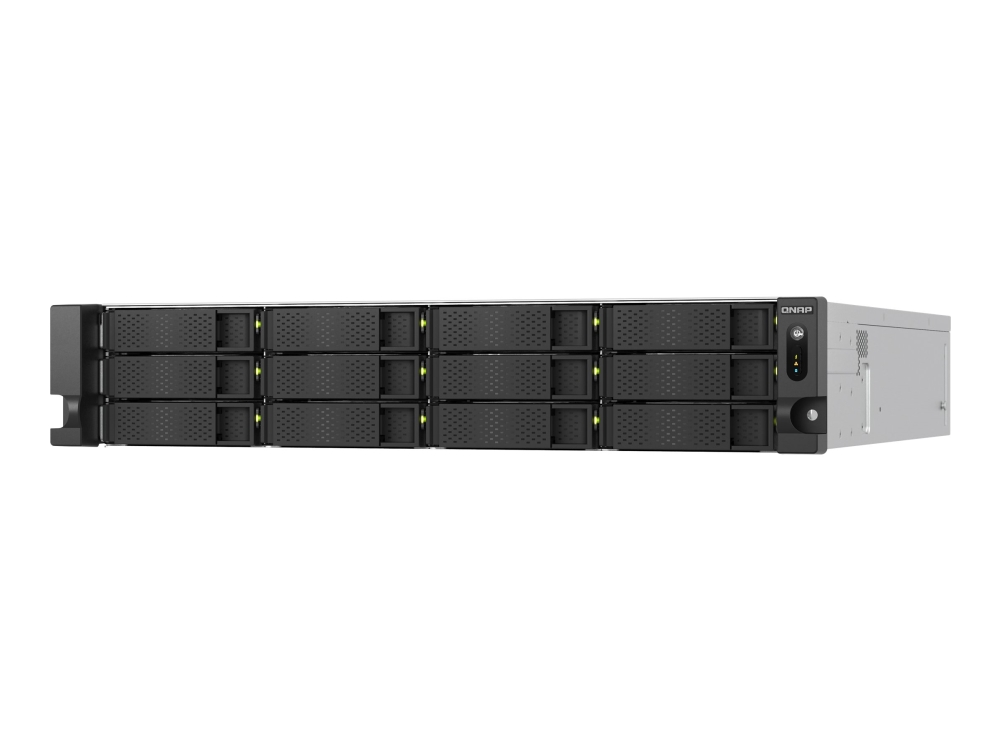 QNAP TS-H1277AXU-RP - NAS-server - 12 bays - rackversion - SATA 6Gb/s - RAID 0, 1, 5, 6, 10, 50, 60, JBOD - RAM 16 GB - 2.5 Gigabit Ethernet / 10 Gigabit Ethernet - iSCSI support - 2U