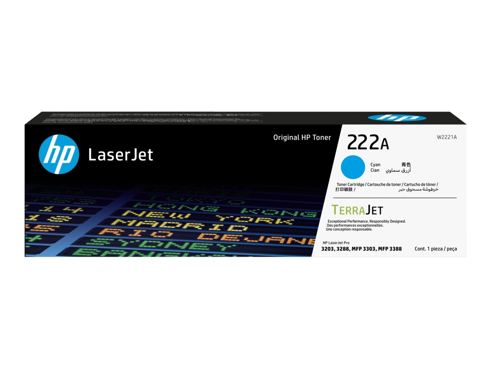 Hp 222A Cyan Supl Original Laserjet Tonerkartusche