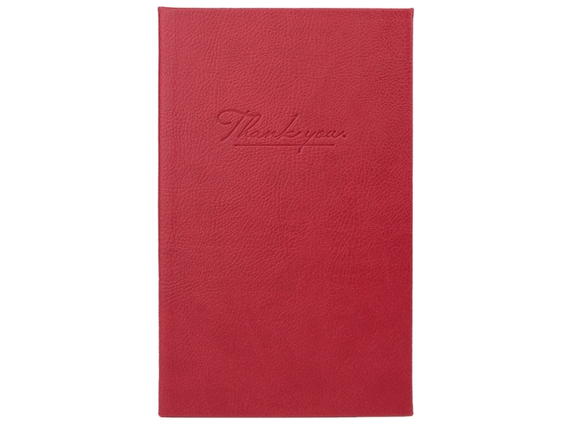 Klassischer Dankeschön-Geldscheinhalter 13,5X21, Rot
