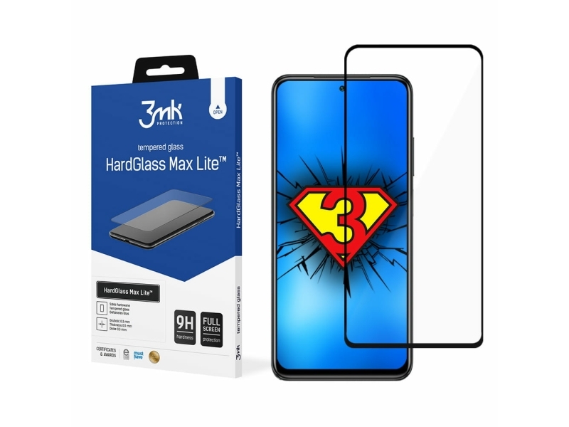 3Mk Hardglass Max Lite, Redmi Note 10 4G, 1 Stk