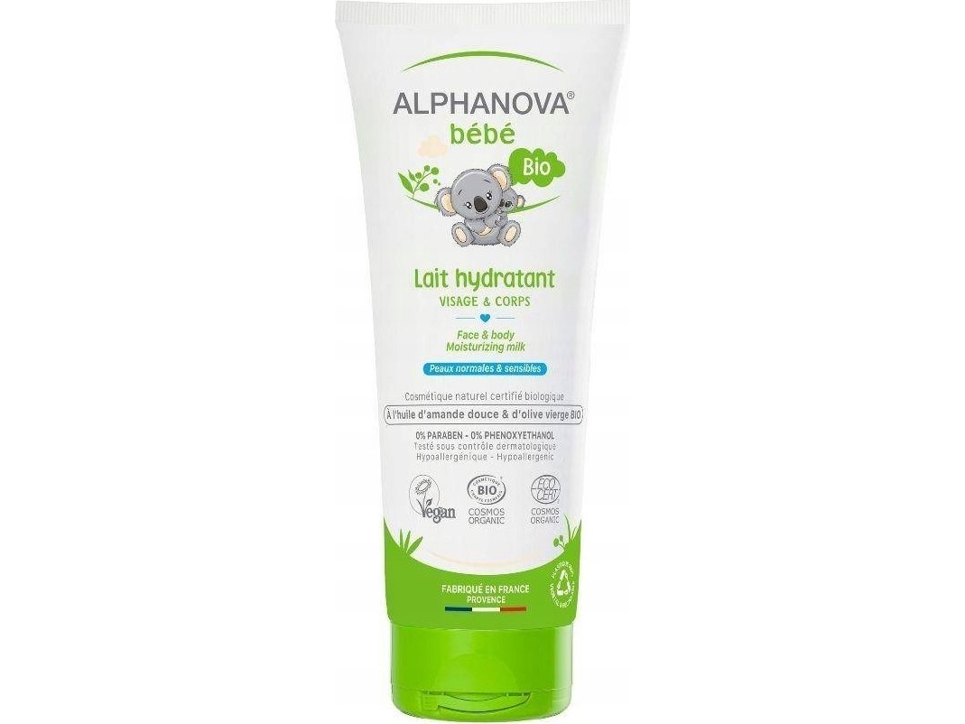 Alphanova Bebe Alphanova Bebe, fugtgivende mælk til atopisk hud, 200 ml
