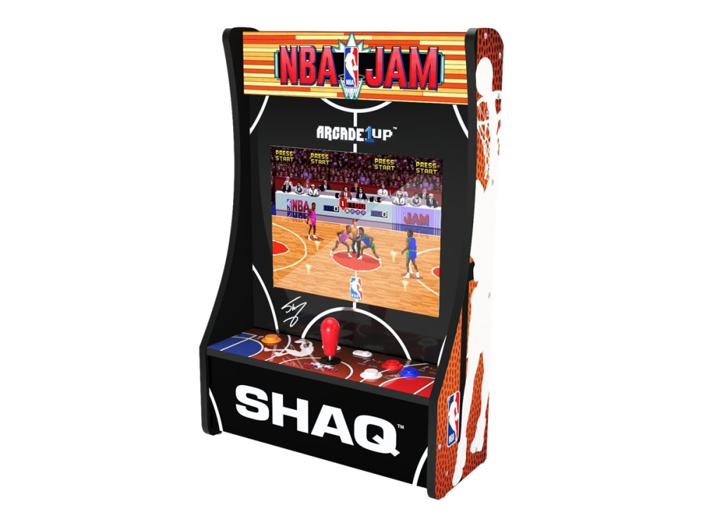 Arcade1Up NBA JAM - SHAQ Edition - partycade - NBA Jam, NBA Jam Tournament Edition, NBA Hangtime | Spel - Gamingdatorer - Arkadspel | GameStuff