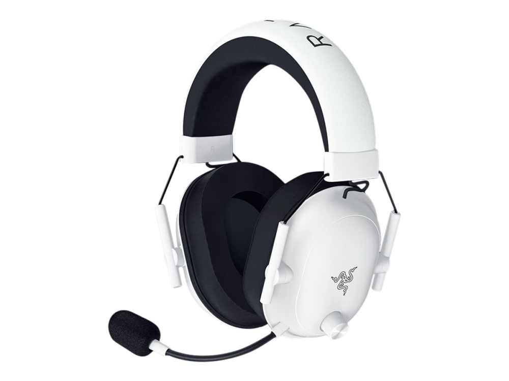 Razer | Gaming Headset | Blackshark V2 Hyperspeed | Drahtlos/Kabelgebunden | Over-Ear | Mikrofon | Geräuschunterdrückung | Drahtlos | Weiß