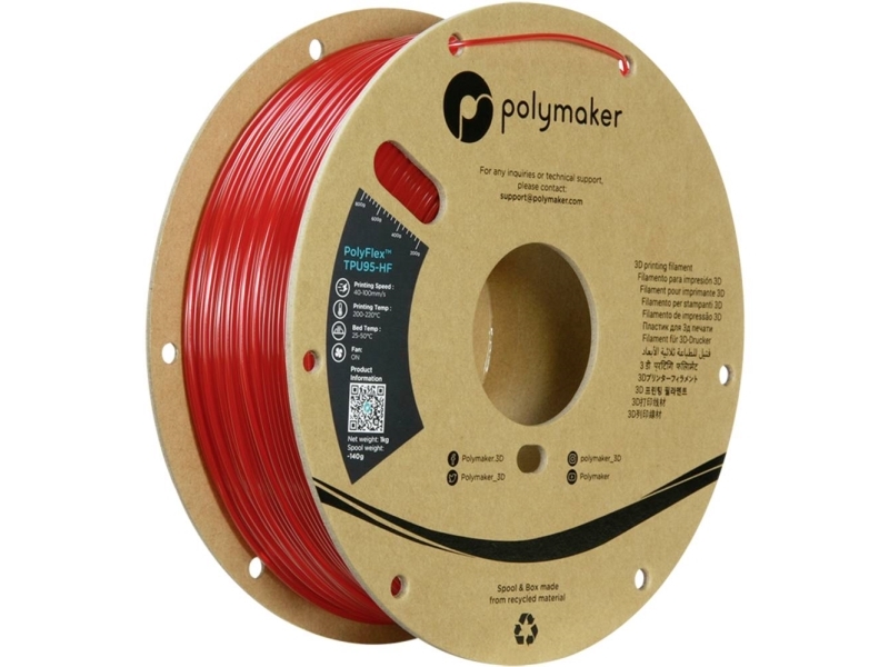 Polymaker Pd03007 Tpu95-Hf Filament Tpu Flexibles Flexibel Highspeed (Pd03007)