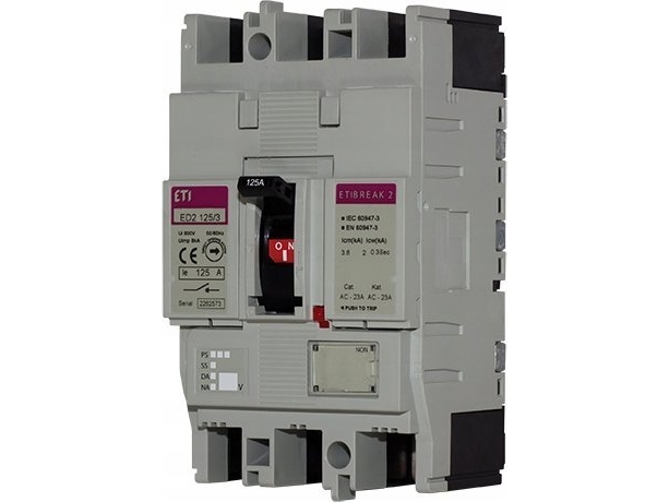 Eti-Polam isolationsafbryder 4P 160A 2,8kA ED2S 160/4 (004671282)