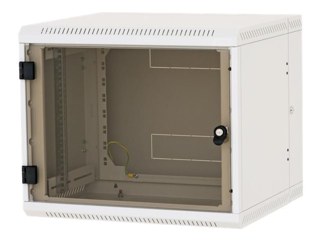 Triton Delta B 6D - Kabinet - Vægmonterbar - Ral 7035 - 18U - 19"