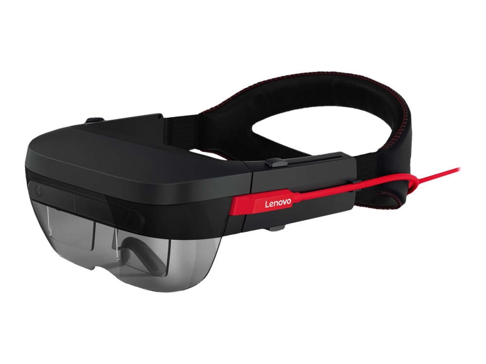 Lenovo ThinkReality A6, Erikoiskypäränäyttö, Musta, 40°, USB Type-C, Qualcomm, Qualcomm Snapdragon