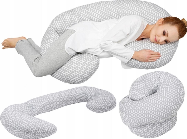 MOTHERHOOD mamos pagalvė Classics, pilka 001/138