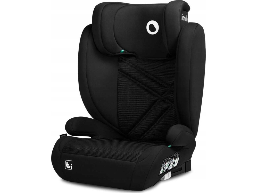 Bilbarnstol Lionelo SEAT HUGO I-SIZE BLACK CARBON 15-36KG 100-150CM | N - A | GameStuff