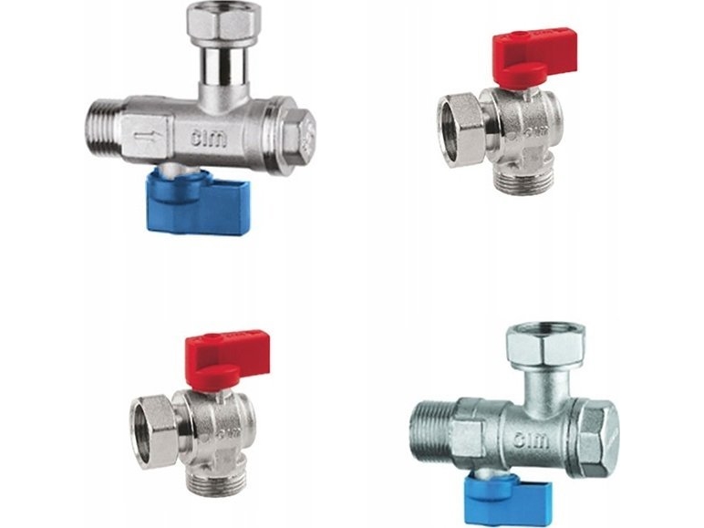 Top-Therm Universal Sæt Vinkelventiler Til Gaskedler Med Filtre (4 Stk. 3/4")