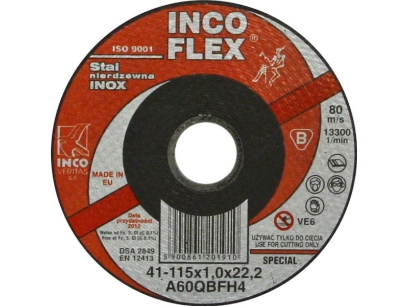 Techniflex Flat Inox Shield T1a 125*1,0*22